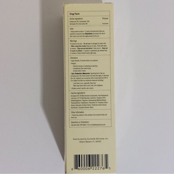 Bask Vegan Broad Spectrum Sheer Moisturizing Sunscreen SPF 30 Lotion 3.4 oz NWT - Picture 9 of 13